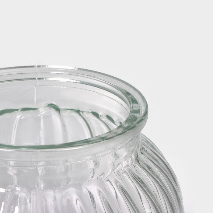 Банка стеклянная для сыпучих продуктов &laquo;Рея&raquo;, 500 мл, 12&times;14 см