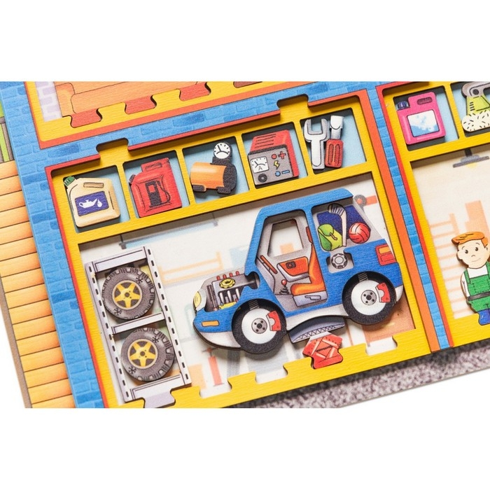 Пазл &laquo;Автосервис&raquo;