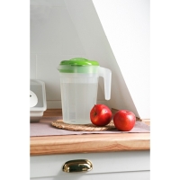 Кувшин с крышкой, 2,5 л, 20×14,5×22 см, пластик, зелёный Кувшин с крышкой, 2,5 л, 20×14,5×22 см, пластик, зелёный