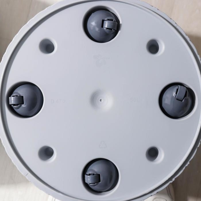 Кашпо для цветов со вставкой Rattan, 50 л (27 л), цвет МИКС Кашпо для цветов со вставкой Rattan, 50 л (27 л), цвет МИКС