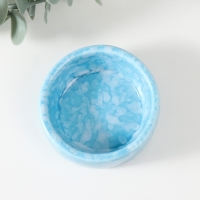 Подсвечник керамика "Белые капли" 2,5х6,5х6,5 см Подсвечник керамика "Белые капли" 2,5х6,5х6,5 см