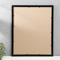 Фоторамка МДФ 40х50 см, белый с чёрным Фоторамка МДФ 40х50 см, белый с чёрным