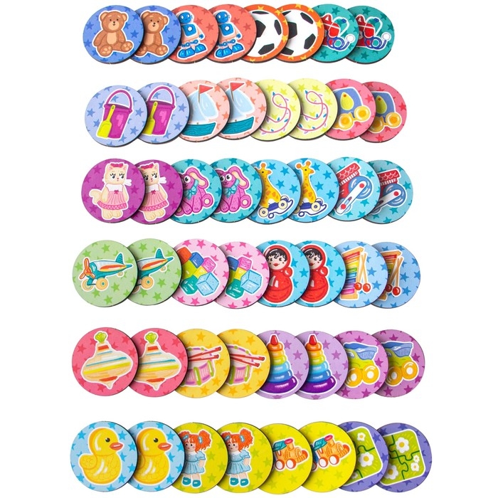 Настольная игра &laquo;Мемори. Игрушки&raquo;