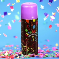 Спрей для новогоднего декора &laquo;Серпантин&raquo;, 250 мл., цвет светло-лиловый, на новый год