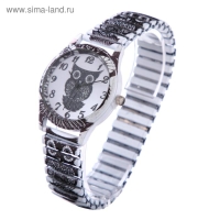 Женский подарочный набор "Совушки" 2 в 1: наручные кварцевые часы, браслет Женский подарочный набор "Совушки" 2 в 1: наручные кварцевые часы, браслет