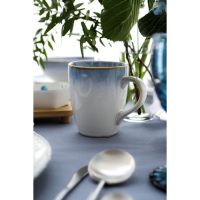 Кружка фарфоровая Magistro &laquo;Пэвэти&raquo;, 350 мл, цвет голубой