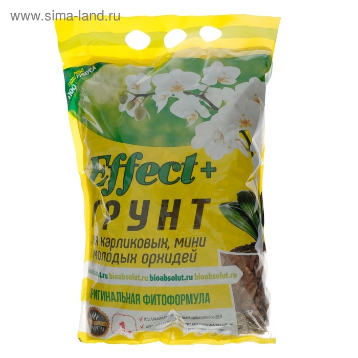 Грунт для мини орхидей Effect+&trade; + Гумус, 1 л