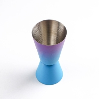 Джиггер Flume, 20/40 мл, нержавеющая сталь, цвет сине-фиолетовый Джиггер Flume, 20/40 мл, нержавеющая сталь, цвет сине-фиолетовый