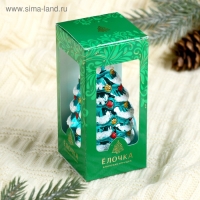 Ёлочная игрушка ручной работы "Ёлочка" 8 см Ёлочная игрушка ручной работы "Ёлочка" 8 см