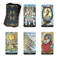 Таро &laquo;Golden classics&raquo; золотые, 78 карт (6х11 см), 16+