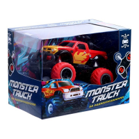 Джип радиоуправляемый «Граффити», работает от батареек, цвет красный Джип радиоуправляемый «Граффити», работает от батареек, цвет красный