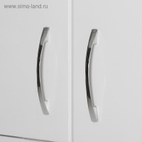 Пенал для ванной комнаты 600 с отделением для одежды, 191 х 60 х 26,6 см