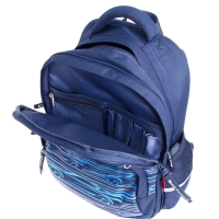 Рюкзак школьный Bruno Visconti, 40 х 30 х 19 см, эргономичная спинка, &laquo;Спорткар&raquo;, пенал в подарок