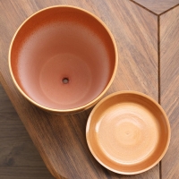 Набор горшков "Паталь бутон валенсия" бежевый, 4 предмета, 1 л, 2 л, 3,8 л, 4 л Набор горшков "Паталь бутон валенсия" бежевый, 4 предмета, 1 л, 2 л, 3,8 л, 4 л