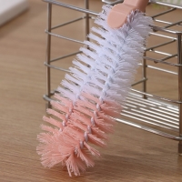 Ёршик для посуды двойной Доляна, 31&times;6 см, цвет МИКС