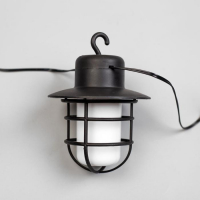 Гирлянда Uniel «Нить» 1.8 м с насадками «Фонарики», IP44, тёмная нить, 72 LED, эффект пламени , 1 режим, солнечная батарея Гирлянда Uniel «Нить» 1.8 м с насадками «Фонарики», IP44, тёмная нить, 72 LED, эффект пламени , 1 режим, солнечная батарея