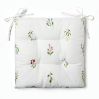 Сидушка на стул Этель "Цветочек" 42х42х7 см, саржа 190 г/м2, 100% хл Сидушка на стул Этель "Цветочек" 42х42х7 см, саржа 190 г/м2, 100% хл