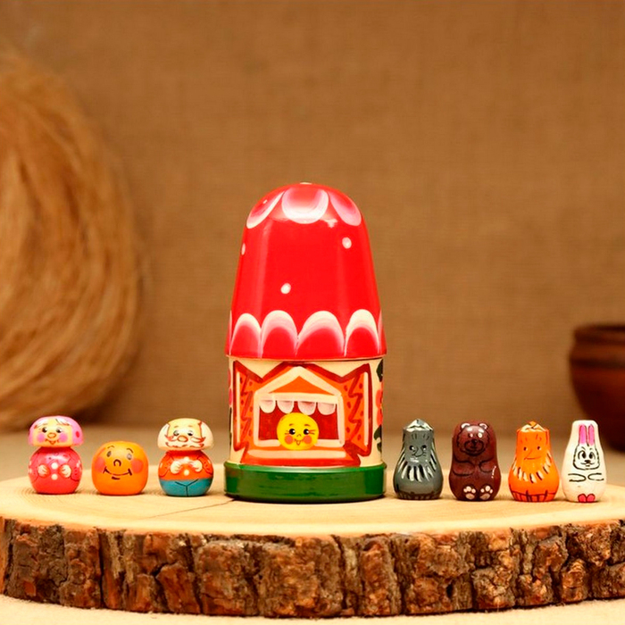 Пальчиковый театр в домике &laquo;Колобок&raquo;