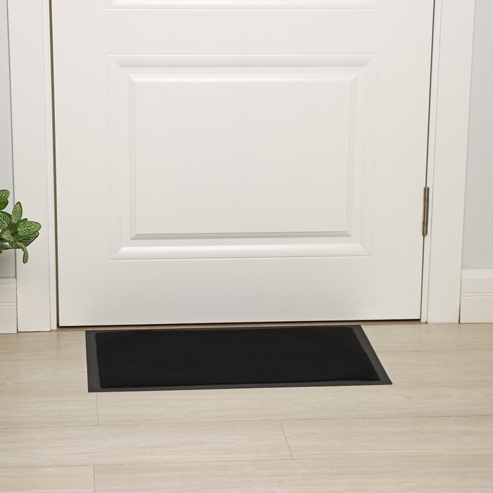 Коврик влаговпитывающий Tuff, 40&times;60 см, цвет чёрный