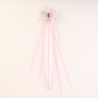 Карнавальный набор "Принцесса" 3 предмета: юбка, ободок, жезл, цвет розовый