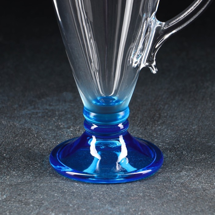 Кружка &laquo;Яркость&raquo;, стеклянная, 250 мл, цветное дно