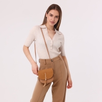 Сумка-мессенджер на магните, длинный ремень, цвет бежевый Сумка-мессенджер на магните, длинный ремень, цвет бежевый