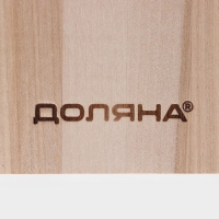 Доска разделочная Доляна &laquo;Классика&raquo;, 30&times;20&times;1,8 см, массив берёзы
