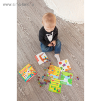 Мозаика с камешками &laquo;Марблс. Весёлые задания&raquo;, карточки, по методике Монтессори