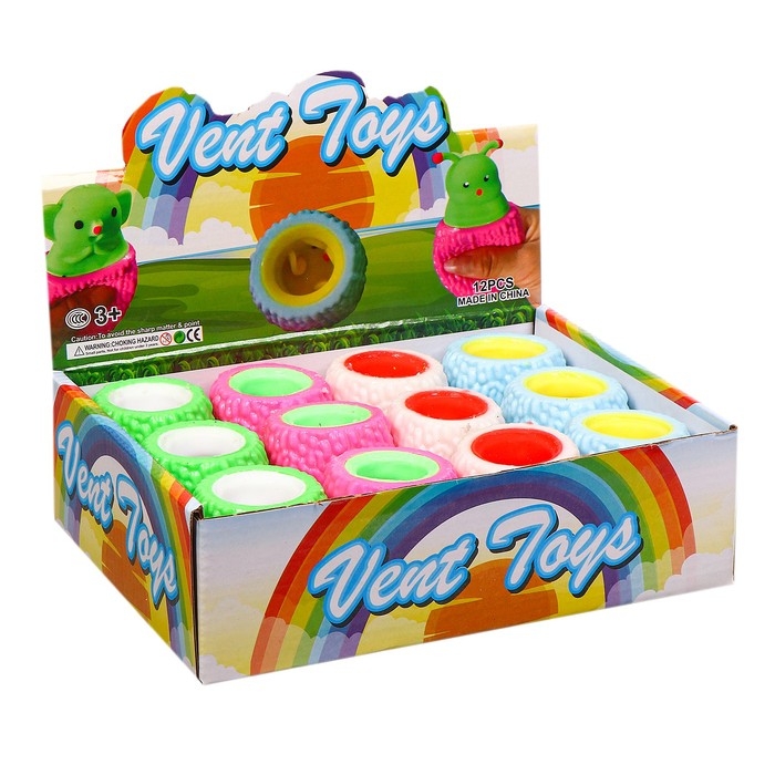 Мялка &laquo;Гусенница&raquo;, цвета МИКС