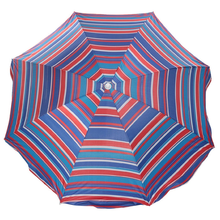 Зонт пляжный Maclay «Модерн», с серебристым покрытием, d=150 cм, h=170 см, МИКС Зонт пляжный Maclay «Модерн», с серебристым покрытием, d=150 cм, h=170 см, МИКС