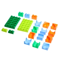 Конструктор блочный марблс &laquo;Турбошарики&raquo;, 98 деталей