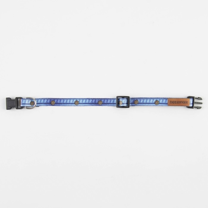 Ошейник для собак и кошек с фастексом &laquo;Любимчик&raquo;, 30х1 см