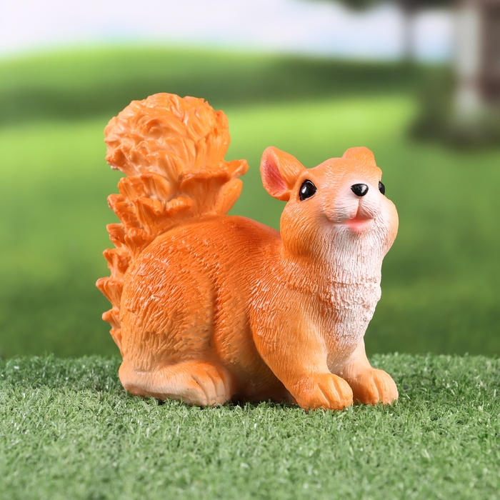 Садовая фигура Садовая фигура "Бельчонок" 8х14х15см ///