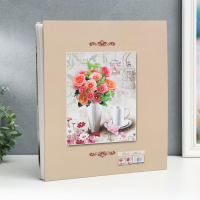 Фотоальбом на 500 фото 10х15 см "Романтичное утро" в коробке МИКС 33,5х30х5,5 см