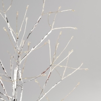 Светодиодный куст &laquo;Ива&raquo; 45 см, 108 LED, постоянное свечение, батарейки ААх3 (не в комплекте), USB, свечение мульти