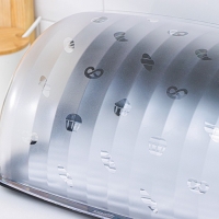 Хлебница &laquo;Рондо&raquo;, 34&times;26&times;15,5 см, цвет чёрный