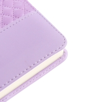 Ежедневник недатированный, A5, 136 листов, кожзам, deVENTE. Tailor, твердая обложка с поролоном, хлястик, перфорация, ляссе, блок 70%, сиреневый