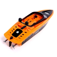 Катер радиоуправляемый &laquo;Спидбот&raquo;, работает от аккумулятора, цвет оранжевый