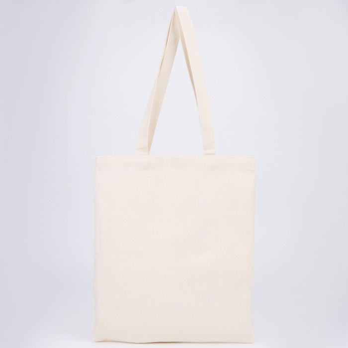 Сумка текстильная Meow, 35х0,5х40, отдел без молнии, без подклада, бежевый