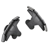 Игровые кнопки Hoco GM5, накладные, акселерометр, виброотдача, чёрные Игровые кнопки Hoco GM5, накладные, акселерометр, виброотдача, чёрные