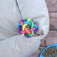 Мяч "Молекула", 8 см, микс цветов