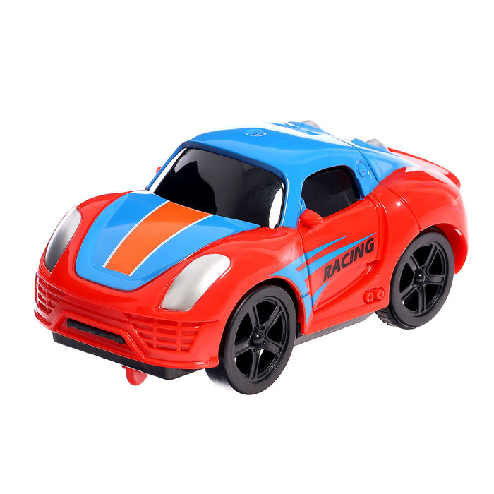 Автотрек железная дорога «Большое путешествие», с машинкой и поездом, перекресток, светофор Автотрек железная дорога «Большое путешествие», с машинкой и поездом, перекресток, светофор