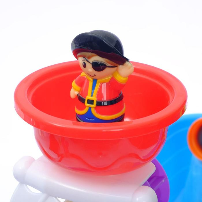 Столик игровой «Кораблик», с песочным набором, 16 аксессуаров для игры с песком и водой, объём ведра 0,25 л Столик игровой «Кораблик», с песочным набором, 16 аксессуаров для игры с песком и водой, объём ведра 0,25 л