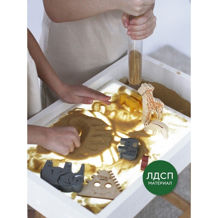 Планшет для рисования песком &laquo;Магия песка&raquo; крышка &laquo;Сафари&raquo;