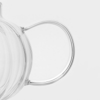 Чайник стеклянный заварочный с металлическим ситом &laquo;Диана&raquo;, 600 мл