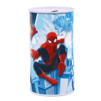 Копилка металлическая, 6,5 см х 6,5 см х 12 см "Самый крутой", Человек-паук Копилка металлическая, 6,5 см х 6,5 см х 12 см "Самый крутой", Человек-паук