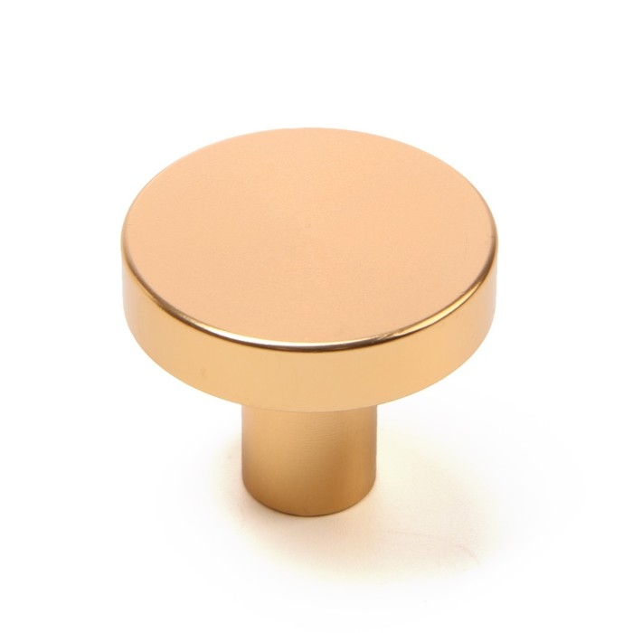 Ручка кнопка CAPPIO PK325, d=30 мм, цвет золото Ручка кнопка CAPPIO PK325, d=30 мм, цвет золото