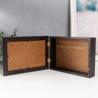 Ключница "Улицы Барселоны" венге 15х21 см