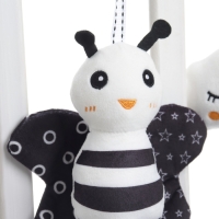 Растяжка - спираль на кроватку/коляску &laquo;Бабочка&raquo;, по методике Г. Домана, Крошка Я