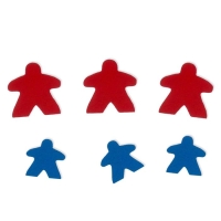 Новогодняя настольная игра &laquo;Новый год: MONEY POLYS. Фабрика Деда Мороза&raquo;, 60 карт, 44 фигурки, 6 фишек, 2 кубика, 10+